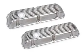 6861g Mr. Gasket Cast Aluminum Valve Covers Pair - Polished 6861g Mr. Gasket Cast Aluminum Valve Covers Pair - Polished