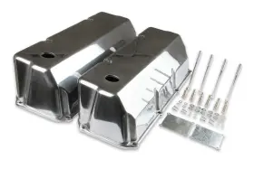 6890g Mr. Gasket Cast Aluminum Tall Valve Covers - Polished