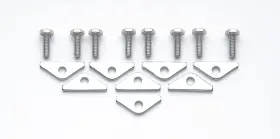 9887 Mr. Gasket Chrome Valve Covers Clamps And Bolts -