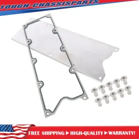 Tsp76770s Munirater Valley Pan Cover Plate With Bolts Gasket Fit For Lsx Lm7 Lr4 Gen 3 Knock Sensor Tsp76770s Munirater Valley Pan Cover Plate With Bolts Gasket Fit For Lsx Lm7 Lr4 Gen 3 Knock Sensor