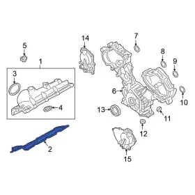 132701la0a Nissan Oe For Titan 2023-2024 Right Engine Valve Cover Gasket