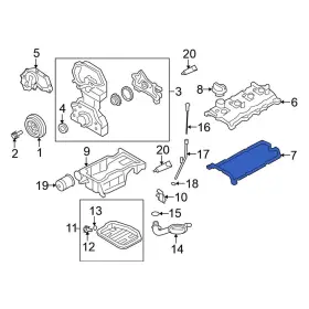 13270jg30a Nissan Oe For Rogue Select 2014-2015 Engine Valve Cover Gasket
