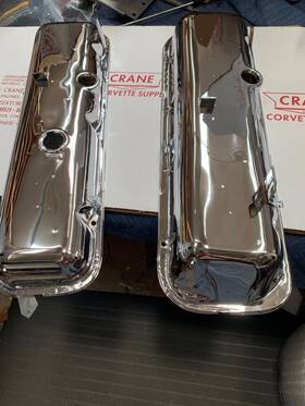 Nova 427 L78 70-71 Corvette Correct. Big Block Valve Covers 435 400 454 Chevelle Camaro