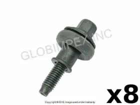 11-12-1-487-179 O.e.m. For Mini 2002-2008 Valve Cover Bolt With Seal 8 Pcs 1 Year Warranty