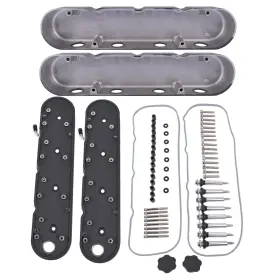 8082-2bk Oe Quality Brand New Aluminum Valve Covers For Cadillac Cts 5.7l 04-05 Chevy Ss 6.2l 14-17