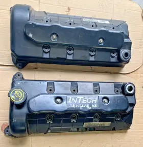 F7le-6c531-ab Oem 98-02 Lincoln Continental 4.6l Dohc 32v Valve Cover Set Aluminum Cobra Black F7le-6c531-ab Oem 98-02 Lincoln Continental 4.6l Dohc 32v Valve Cover Set Aluminum Cobra Black