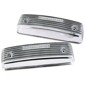 2727 Offenhauser 1954-1957 Y-block Ford V8 Retro Finned Aluminum Valve Covers