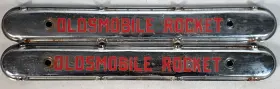 7660 Oldsmobile 1949 - 50 303-324 V8 Rocket Spark Plug Wire Loom Flat Valve Cover 7660 Oldsmobile 1949 - 50 303-324 V8 Rocket Spark Plug Wire Loom Flat Valve Cover