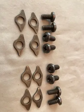 Original Gm 55-64 Chevy 56 57 58 59 60 61 62 63 Stock Steel Valve Cover Screws And Washers 55-65 Rat Rod Hot Street Original Gm 55-64 Chevy 56 57 58 59 60 61 62 63 Stock Steel Valve Cover Screws And Washers 55-65 Rat Rod Hot Street