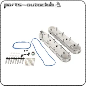 Adp1768350101s Parts-autoclub Polished Cast Aluminum Valve Covers With Coil Mounts For Gm Ls Ls1 Ls2 Ls3 5.3 6.0