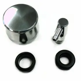 Hr0014 Pirate Mfg Polished Billet Aluminum Pcv Valve And Cover Breather Kit With Grommets Hr0014 Pirate Mfg Polished Billet Aluminum Pcv Valve And Cover Breather Kit With Grommets