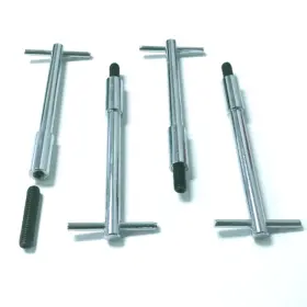 429-460 Pirate Mfg Hr0200 4 Muscle Car Chrome Steel Valve Cover T-bar Ford V8 332 352 390 406 427