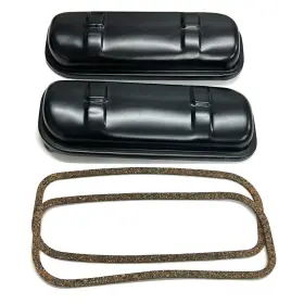 Kt-1526 Pirate Mfg Black Valve Cover 4pc Set Fits Vw Type 2 Bus 1972-1979 And Vanagon 1980-1982