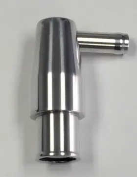 Sp8489 Pirate Mfg Hot Rod Polished Mini Billet Aluminum Pcv Valve And Grommet