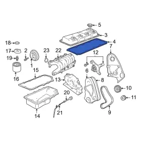 4777626aa Plymouth Oe For Neon 2000-2001 Engine Valve Cover Gasket