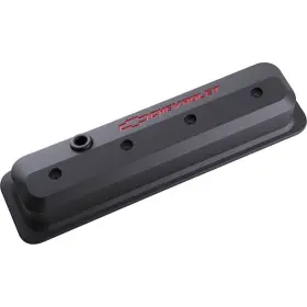 141-845 Proform Die-cast Slant-edge Center Bolt Valve Covers Black Crinkle