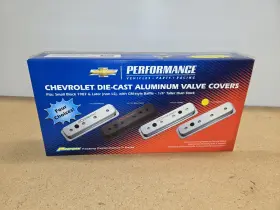 1987-pre Proform 141134 141-134 Chevrolet Center Bolt Valve Covers No Logo Polished Ls