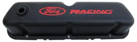 302-072 Proform Fits Ford Racing Steel Valve Covers Black Crinkle