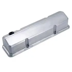 66740 Proform Polished Aluminum Small Block Fits Chevy Valve Covers