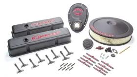 Pfm141-758 Proform Chevy Sbc Dress-up Engine Kit Valve Air Clean Breather Bolts