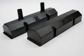 4035047 Prw Valve Cover Set Aluminum Billet Rail For Short Bolts