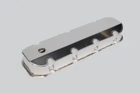 4045408 Prw Industries Valve Cover Set Aluminum Fabricated Billet Rail With Crank Case Evac Hole Tall