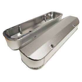 Prw Industries 4045510 Valve Cover Set Aluminum Fabricated Billet Rail Short Design 3mm Thick Top