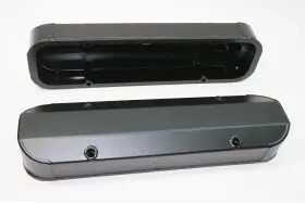 4045517 Prw Industries Valve Cover Set Aluminum Fabricated Billet Rail Short Design 3mm Thick Top