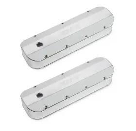 Quick Fuel 090127004531 128-22qft Fabricated Aluminum Valve Cover - Big Block Chevy Silver