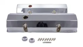R6145c Racing Power Co-packaged - Sbc Alum Fabricated Tall V/c Chrome
