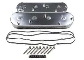 R6142 Racing Power Company Tall Fabricated Aluminum Valve Cover For Ls1 Engine