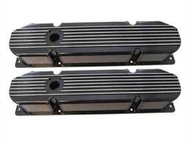 Racing Power Company R6366bk Fabr Alum Valve Covers 1958-88 Bb Chrysler New