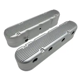 R8540 Racing Power Company Gm Ls Valve Covers 2 Piece Cast Aluminum With Coil Mounts And Satin