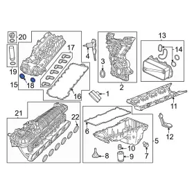 68311023ab Ram Oe Engine Valve Cover Washer Seal