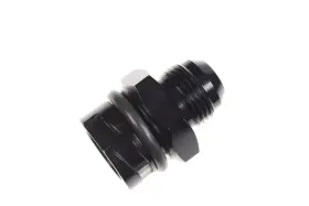 925-10-2 Redhorse Performance 10an Male Valve Cover Oil Cap Aluminum Black