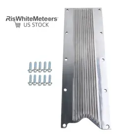Imp025-sl Riswhitemeteors Silver For Ls Swap Ls1/ls6 4.8 5.3 5.7 6.0 Billet Aluminum Finned Valley Cover
