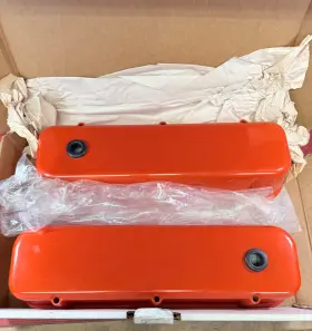R6330-2 Rpc Baffled Aluminum Valve Covers 1965-1995 Big Block Chevy 396 427 454 502