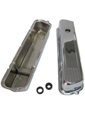 253-304-308 Rpc R7001 Racing Power Company Holden Chrome Steel Valve Covers