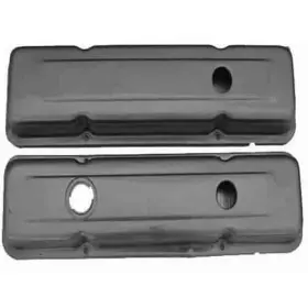 R9518raw Rpc Raw Steel Valve Covers 1978-86 Small Block Chevy 305-350