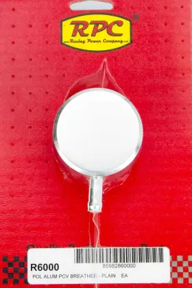 R6000 Rpc Racing Products Company Alum Plain Pcv Breather Polished