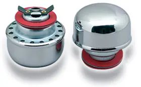 4281c Rpm Oil Breather Cap Twist In On Chrome Valve Cover Chevy Pontiac Gm Gmc A26