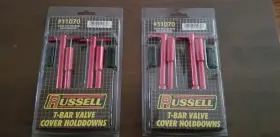 11070 Russell T Bar Valve Cover Hold Downs