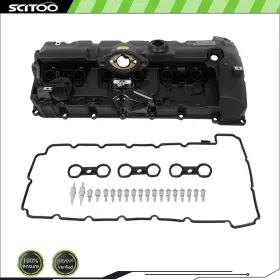 Cbt1812sgg41988 Scitoo For 13-18 Bmw 128i-528i X1 X3 X4 X5 3.0l Valve Cover With Gasket 281-2&11127552281