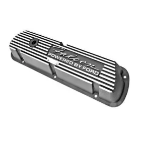 6a582-f Scott Drake Aluminum Valve Covers Falcon Powered By Ford Logo Pair