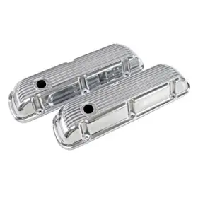 C5zz-6a582-af Scott Drake Inch Cal Custom Aluminum-finned Valve Covers