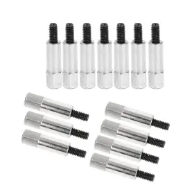 Sf4706 Siliconehosefactory 14pc Chrome Valve Cover Bolts Kit Set Fit Car Chevy Bbc 396 427 454 502 Engines