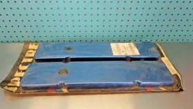 1606 Spectre Old School Blue Anodized Valve Cover Cap Sbc Chevy Tall/short