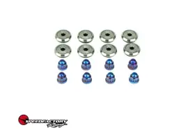 Sf-02-077-h22 Speedfactory Burnt Titanium Valve Cover Hardware Prelude Vtec 93-01 H22a1 H22a4