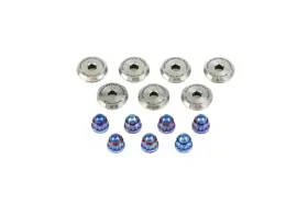 Sf-02-077-ls Speedfactory Burnt Titanium Valve Cover Hardware Kit Honda B-series B18 B20