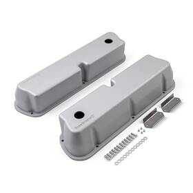 Speedmaster 1-314-004-02 Aluminum Valve Covers Silver For Ford Sb Windsor